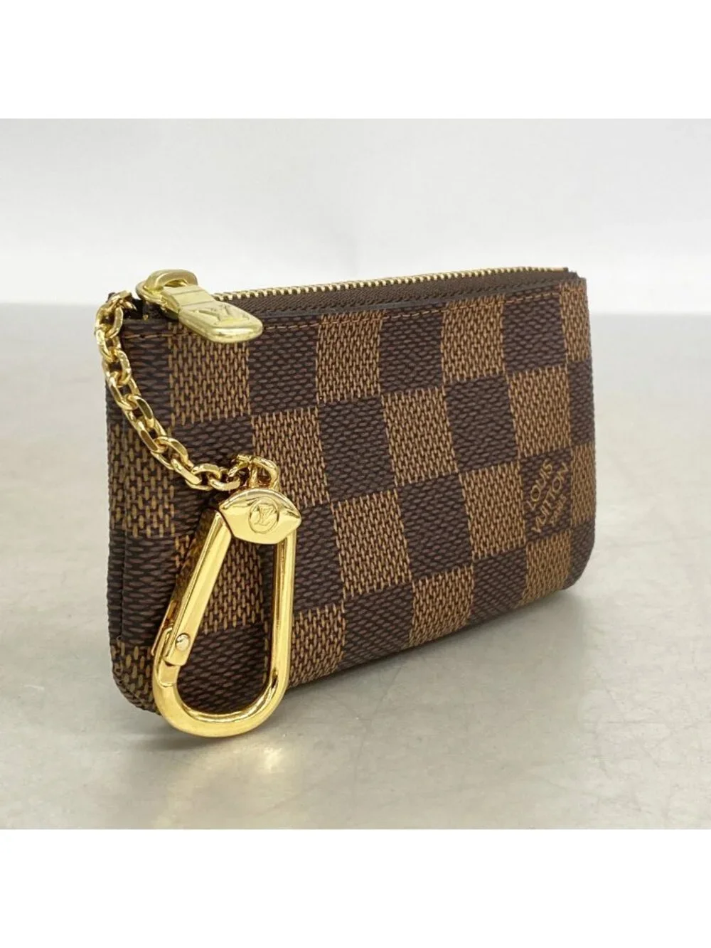 Louis Vuitton Coin Case Damier Pochette Cles Ebene